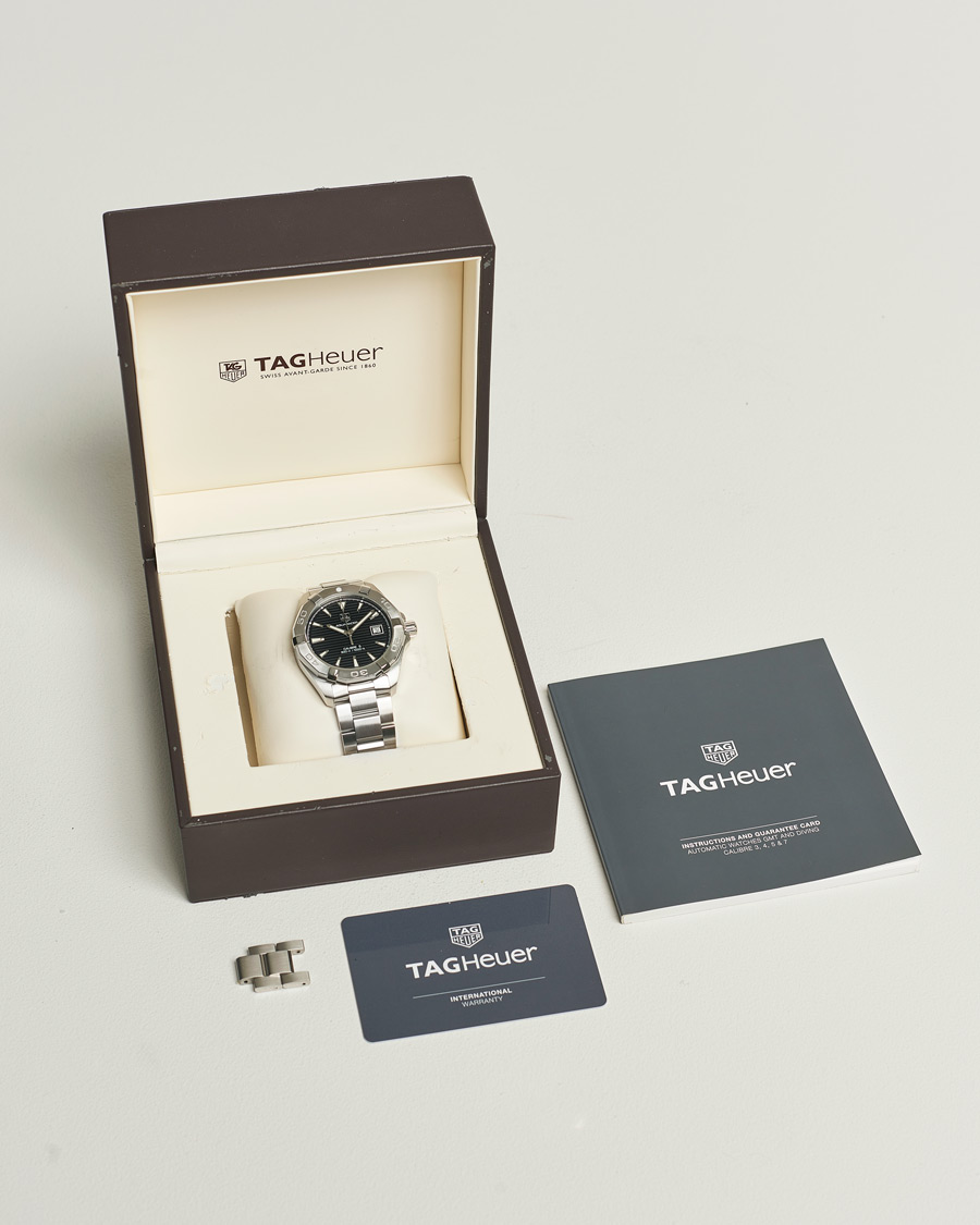 Hombres | Tag Heuer Pre-Owned Aquaracer Caliber 5 Silver | Tag Heuer Pre-Owned | Aquaracer Caliber 5 Silver