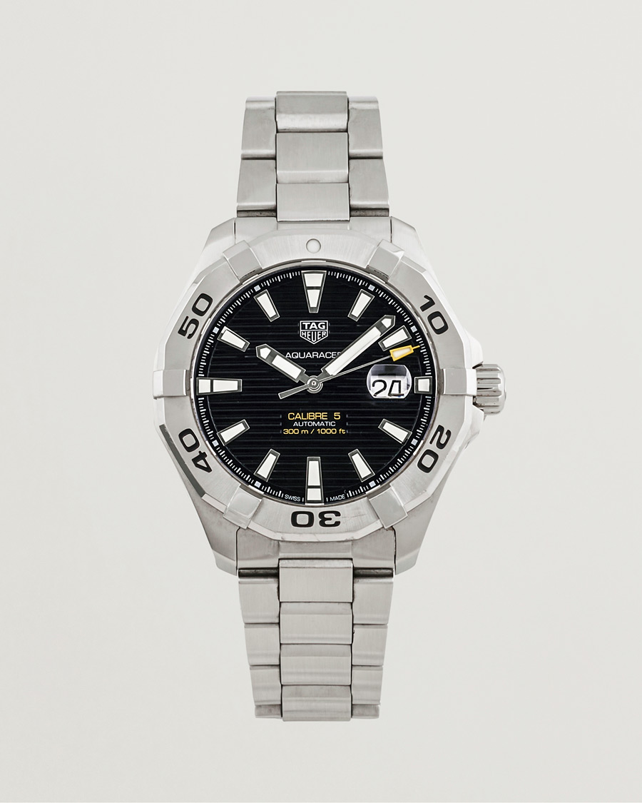 Hombres | Tag Heuer Pre-Owned Aquaracer Caliber 5 Silver | Tag Heuer Pre-Owned | Aquaracer Caliber 5 Silver