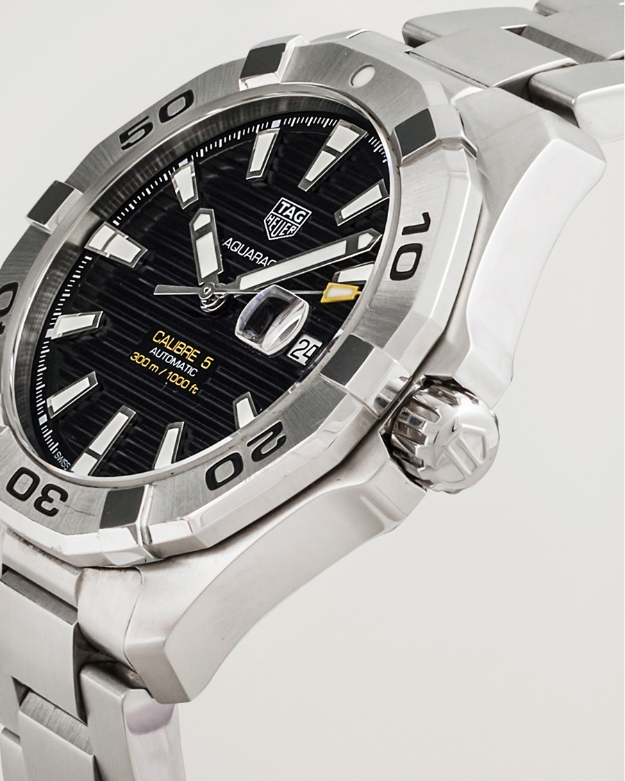 Hombres | Tag Heuer Pre-Owned Aquaracer Caliber 5 Silver | Tag Heuer Pre-Owned | Aquaracer Caliber 5 Silver