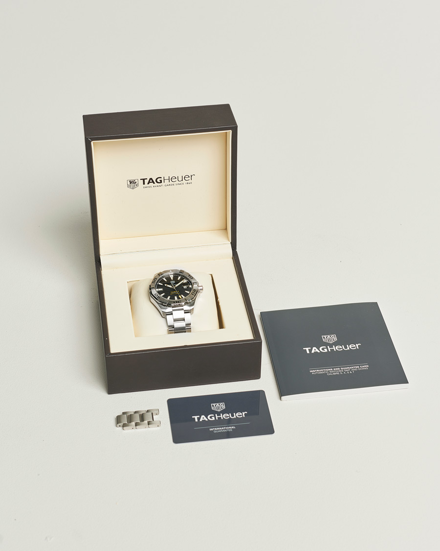 Hombres | Tag Heuer Pre-Owned Aquaracer Caliber 5 Silver | Tag Heuer Pre-Owned | Aquaracer Caliber 5 Silver