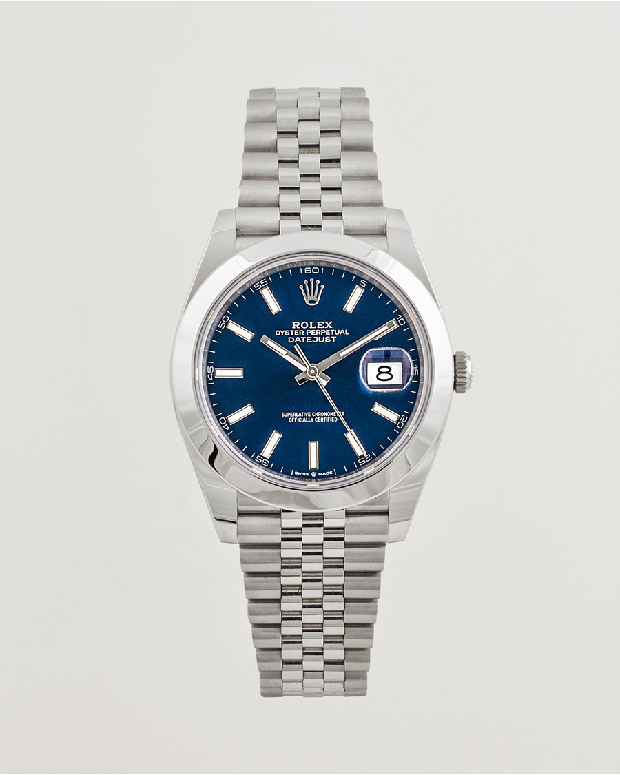 Hombres | Rolex Pre-Owned Datejust 41 Silver | Rolex Pre-Owned | Datejust 41 Silver