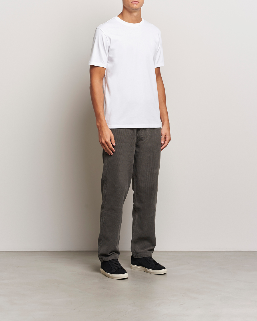 Hombres | Camisetas | A Day's March | Midweight T-Shirt White