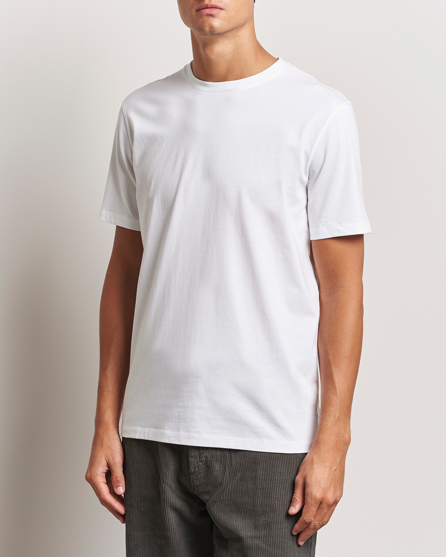 Hombres | Camisetas | A Day's March | Midweight T-Shirt White
