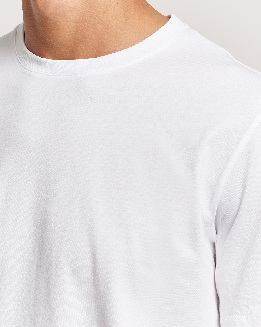 Hombres | Camisetas | A Day's March | Midweight T-Shirt White