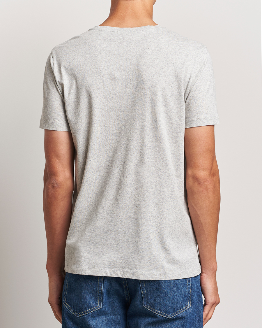 Hombres | Camisetas | A Day's March | Lightweight T-Shirt Grey Melange