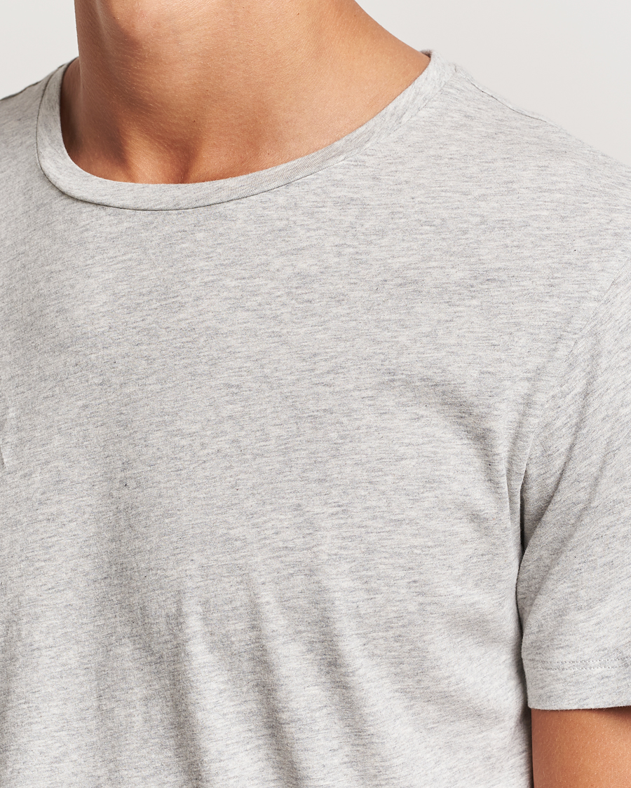 Hombres | Camisetas | A Day's March | Lightweight T-Shirt Grey Melange