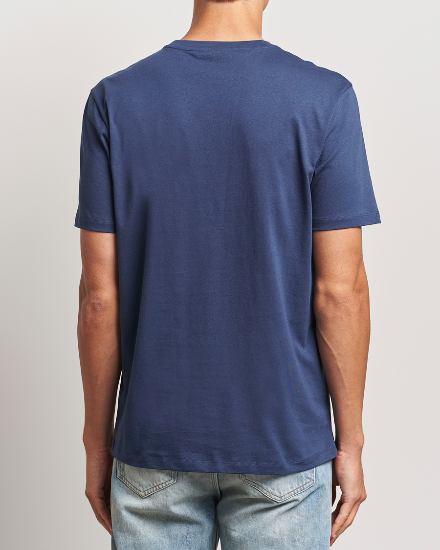 Hombres | Camisetas | A Day's March | Midweight T-Shirt Brewers Blue