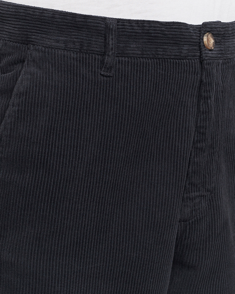 Hombres | Pantalones | A Day's March | Redwood Corduroy Trousers Black