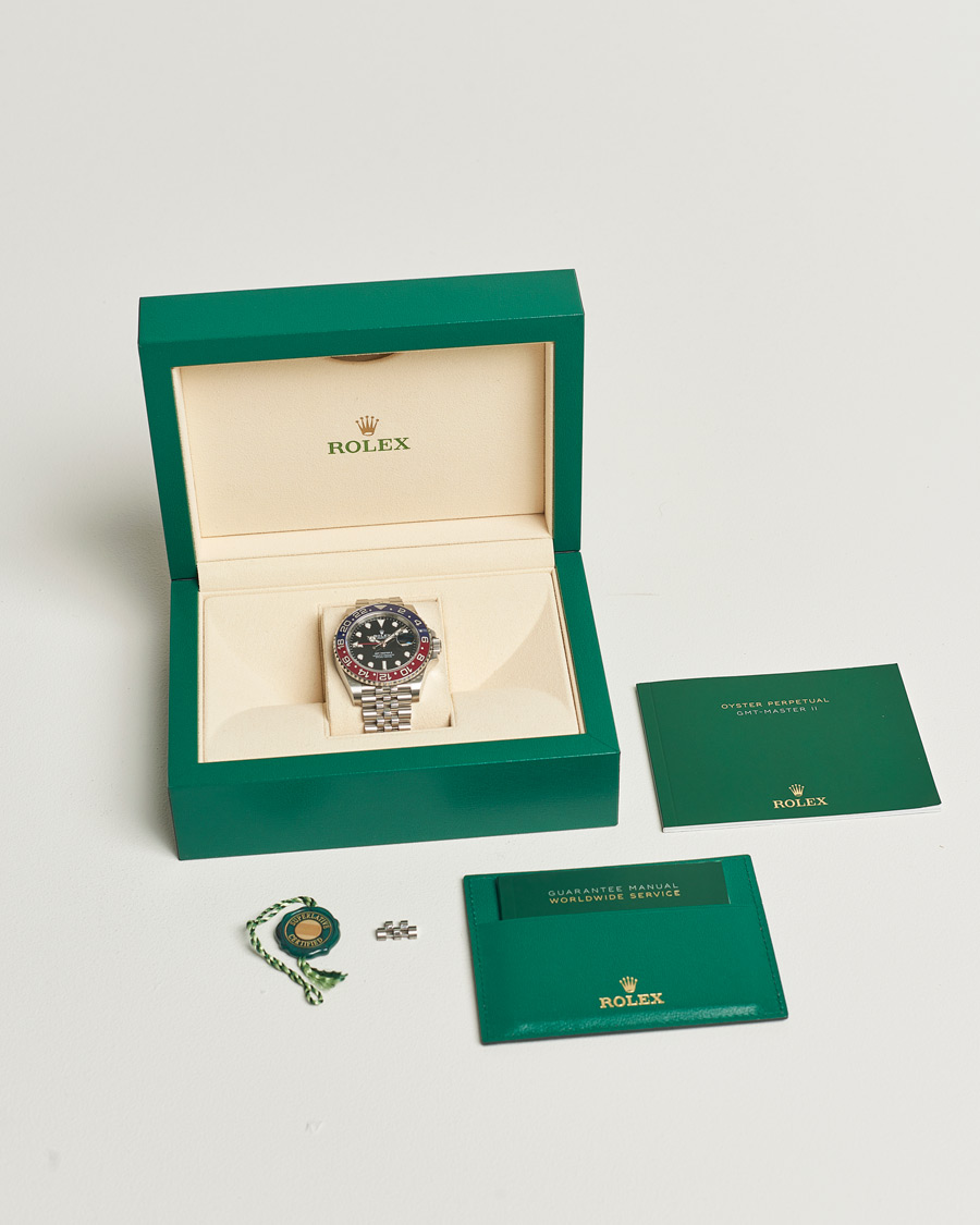 Hombres | Rolex Pre-Owned GMT-MASTER II Silver | Rolex Pre-Owned | GMT-MASTER II Silver