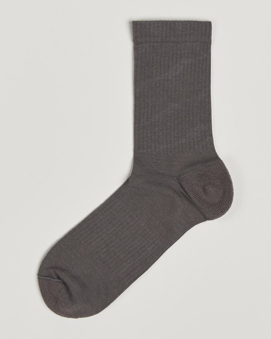 Hombres | Ropa interior y calcetines | Sweyd | Crew Cotton Socks Grey
