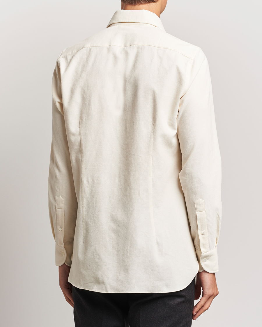 Hombres | Camisas | 100Hands | Japan Corduroy Shirt Off White