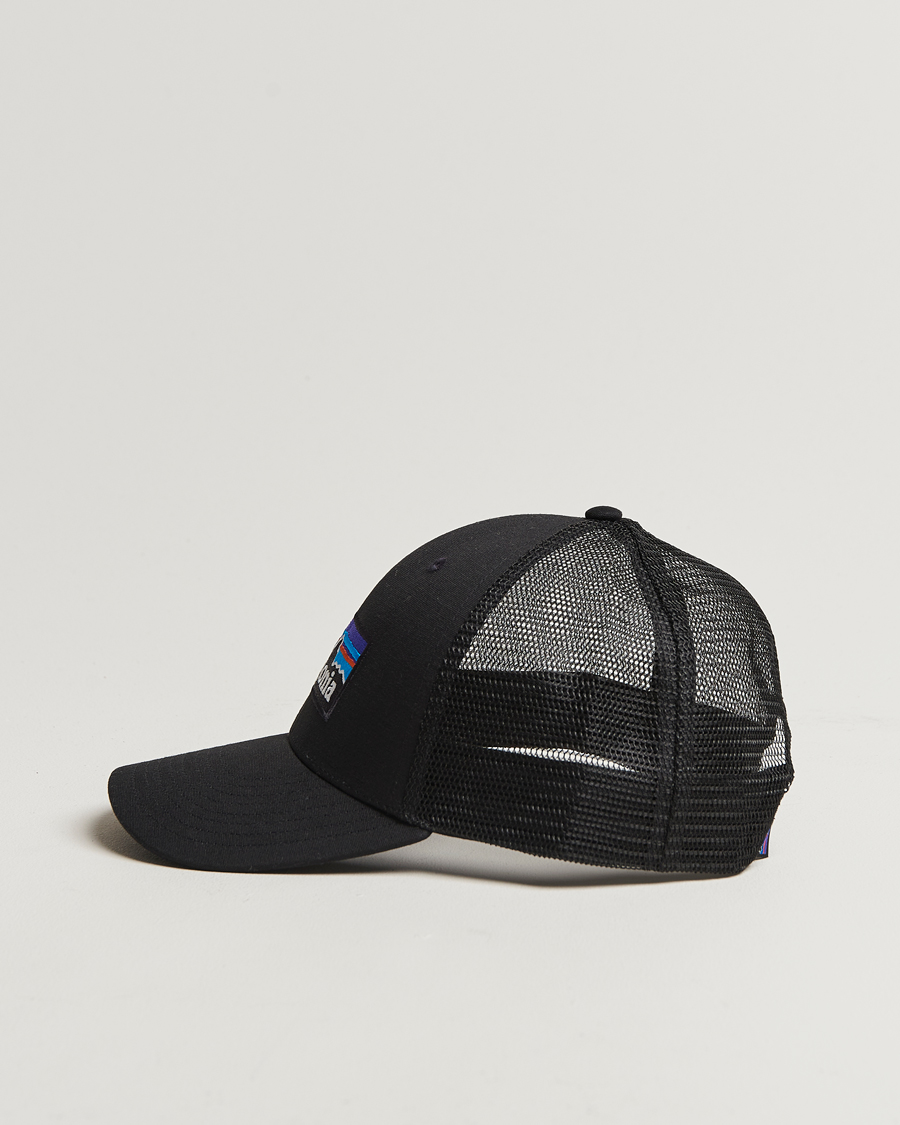 Hombres | Sombreros y gorras | Patagonia | PatagoniaP-6 Logo LoPro Trucker HatBlack