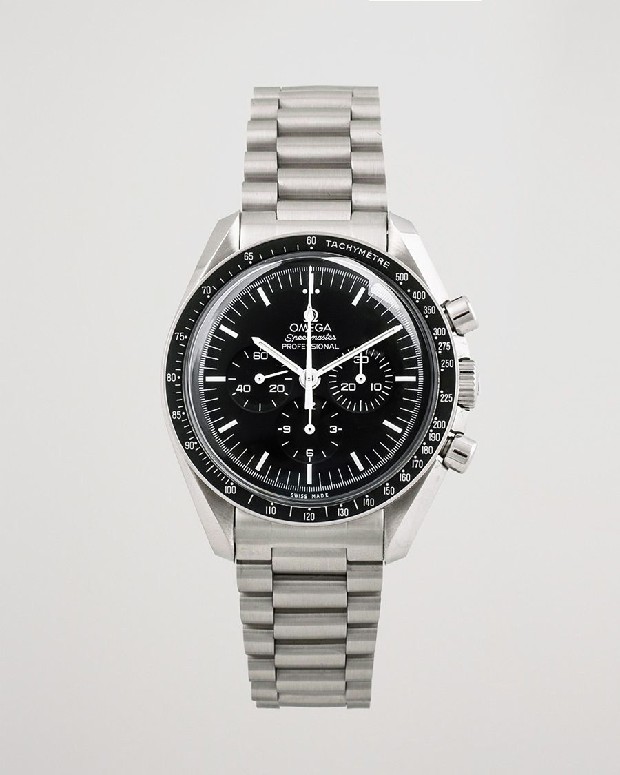 Hombres | Omega Pre-Owned Speedmaster Moonwatch PRO 005 Steel Black Silver | Omega Pre-Owned | Speedmaster Moonwatch PRO 005 Steel Black Silver