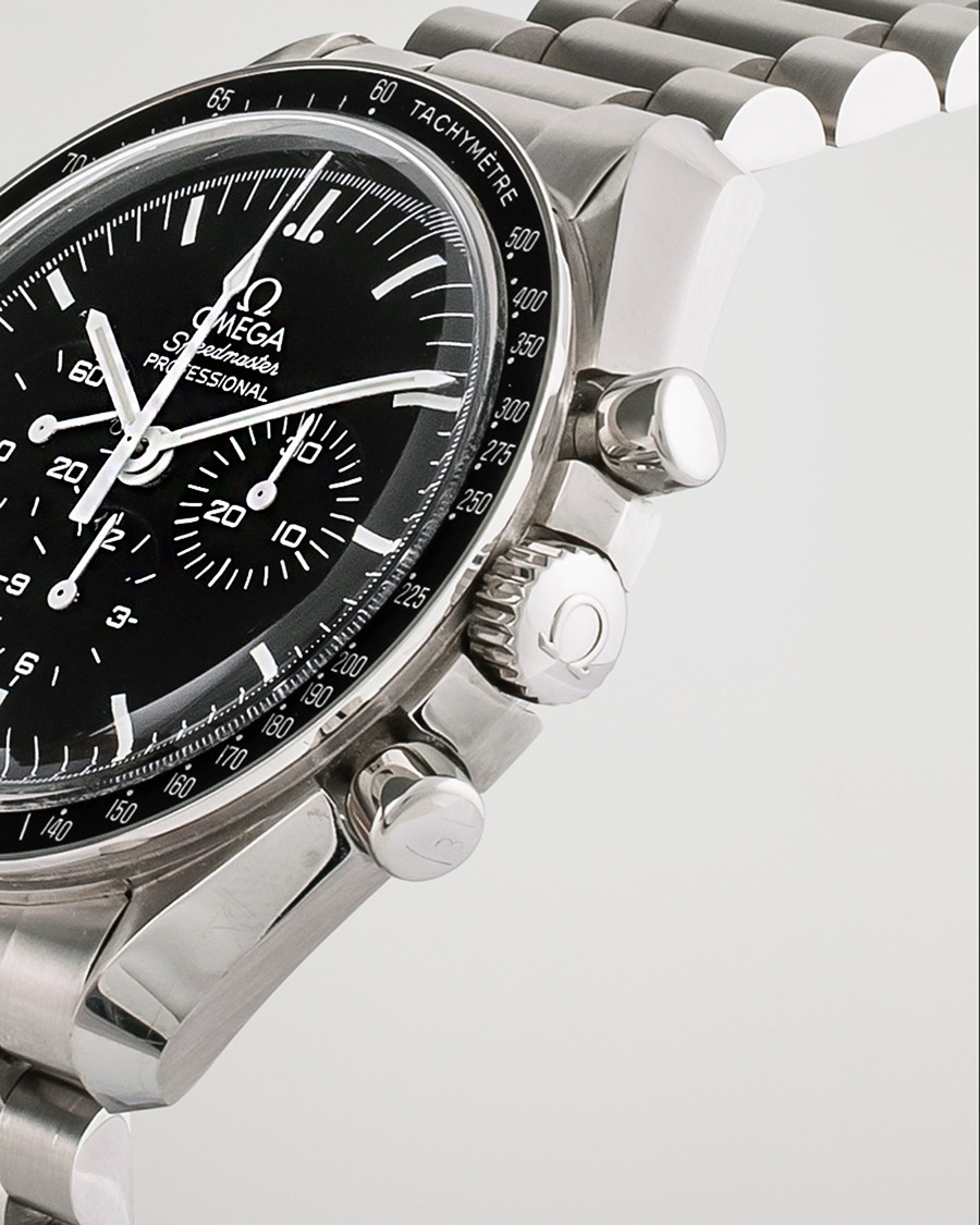 Hombres | Omega Pre-Owned Speedmaster Moonwatch PRO 005 Steel Black Silver | Omega Pre-Owned | Speedmaster Moonwatch PRO 005 Steel Black Silver