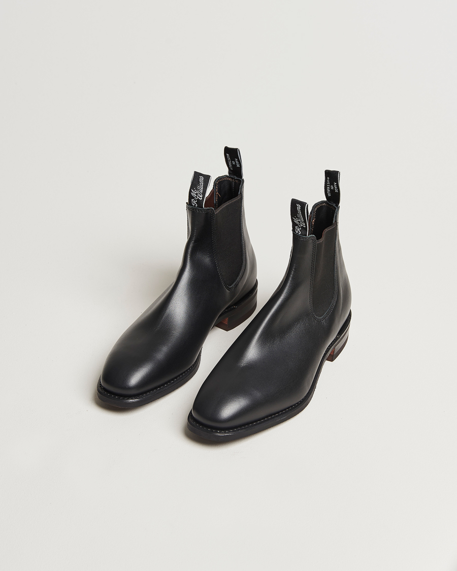 Hombres | Botas | R.M.Williams | Comfort Craftsman G Boot Yearling Black