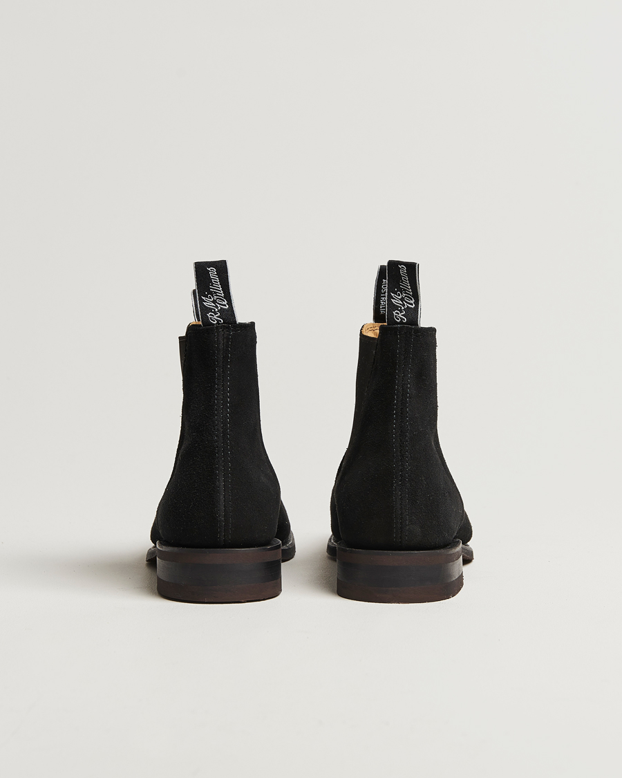 Hombres | Botas | R.M.Williams | Comfort Craftsman G Boot Black Suede