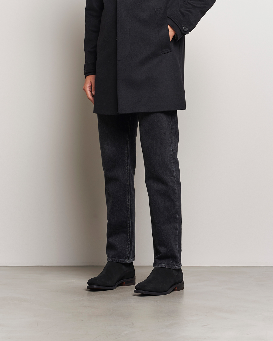Hombres | Botas | R.M.Williams | Comfort Craftsman G Boot Black Suede