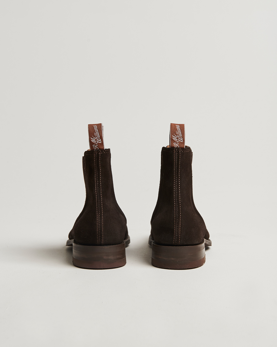 Hombres | Botas | R.M.Williams | Comfort Craftsman G Boot Chocolate Suede