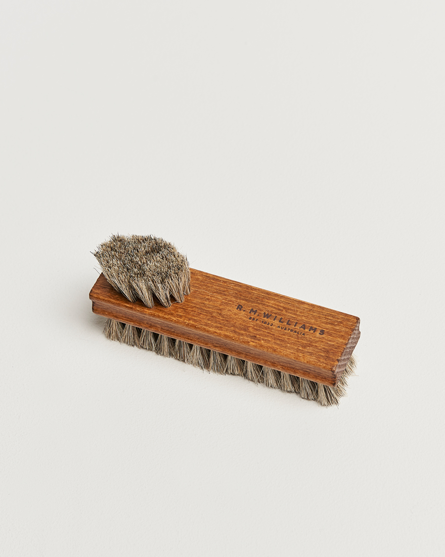 Hombres | Cuidado del calzado | R.M.Williams | Double Sided Brush Natural