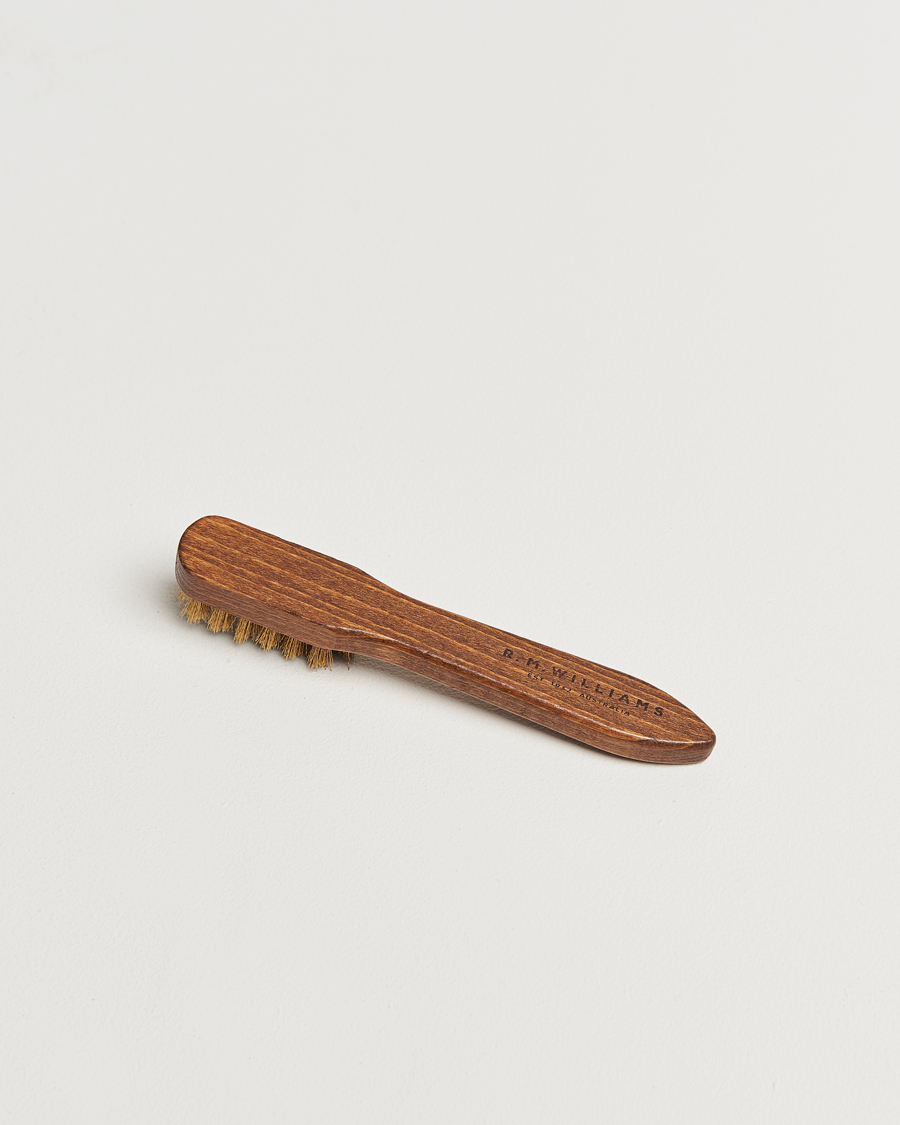 Hombres | Cuidado del calzado | R.M.Williams | Suede Brass Bristle Brush Natural