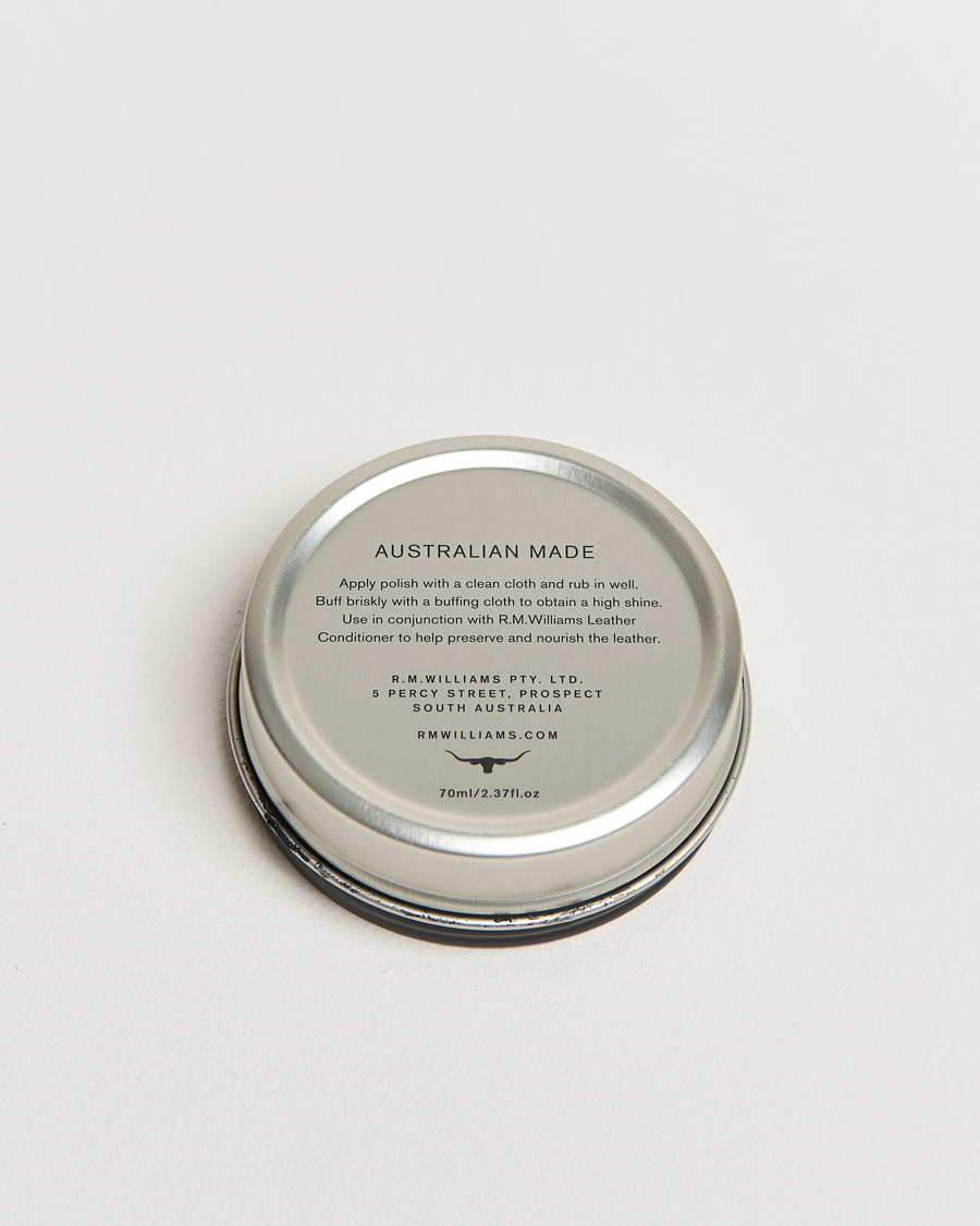 Hombres | Cuidado del calzado | R.M.Williams | Stockman's Boot Polish 70ml Black