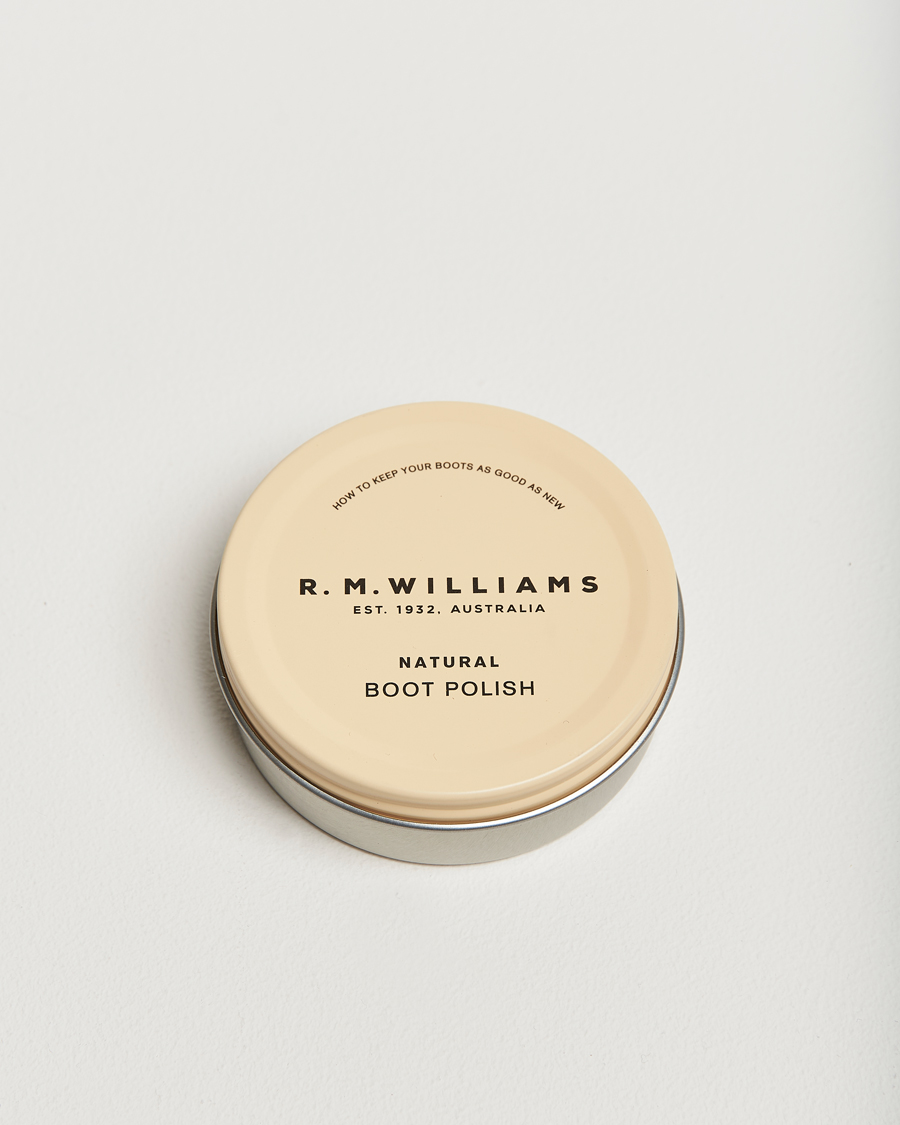 Hombres | R.M.Williams Stockman's Boot Polish 70ml Natural | R.M.Williams | Stockman's Boot Polish 70ml Natural
