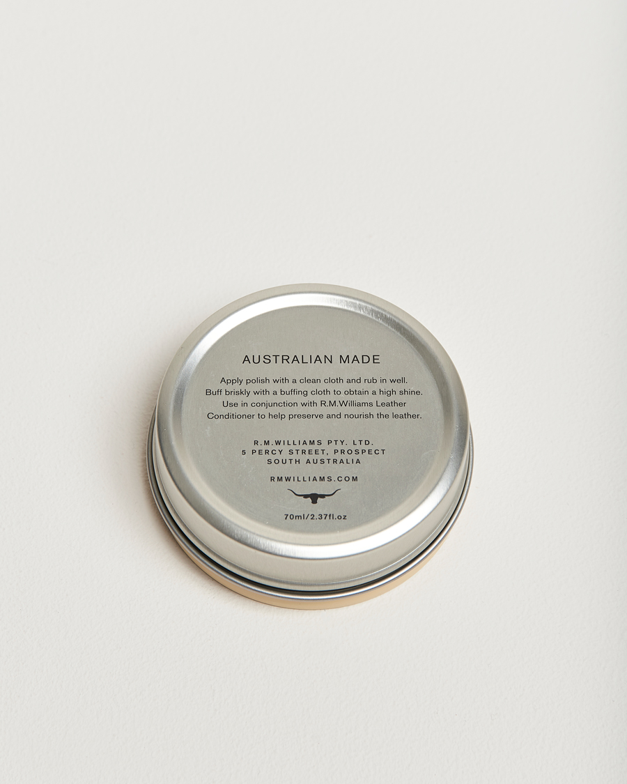 Hombres | Cuidado del calzado | R.M.Williams | Stockman's Boot Polish 70ml Natural