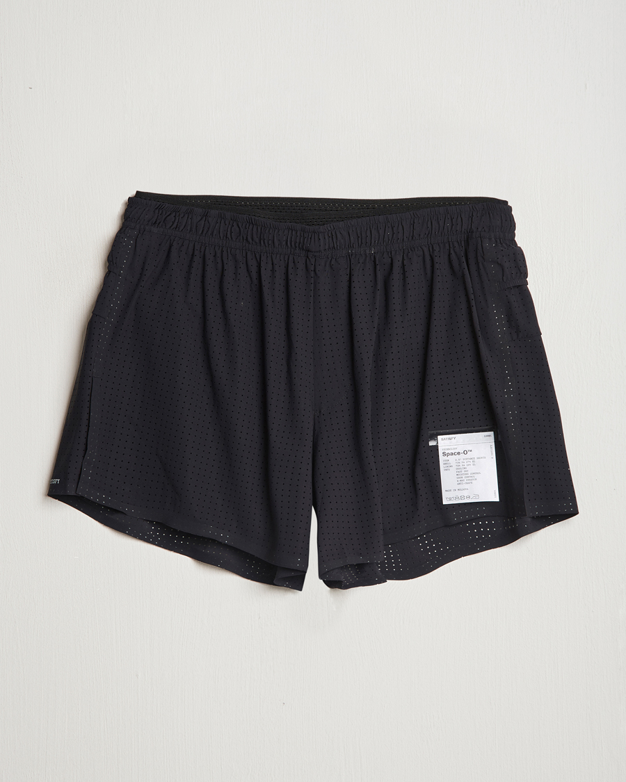 Hombres | Pantalones cortos | Satisfy | Space-O 2.5 Distance Shorts Black