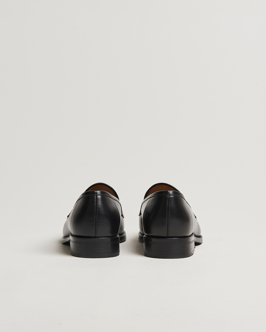 Hombres | Oscar Jacobson Penny Loafers Black | Oscar Jacobson | Penny Loafers Black