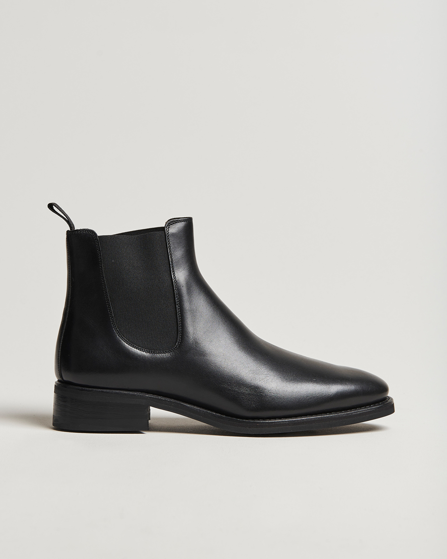 Hombres | Oscar Jacobson Chelsea Boots Black | Oscar Jacobson | Chelsea Boots Black