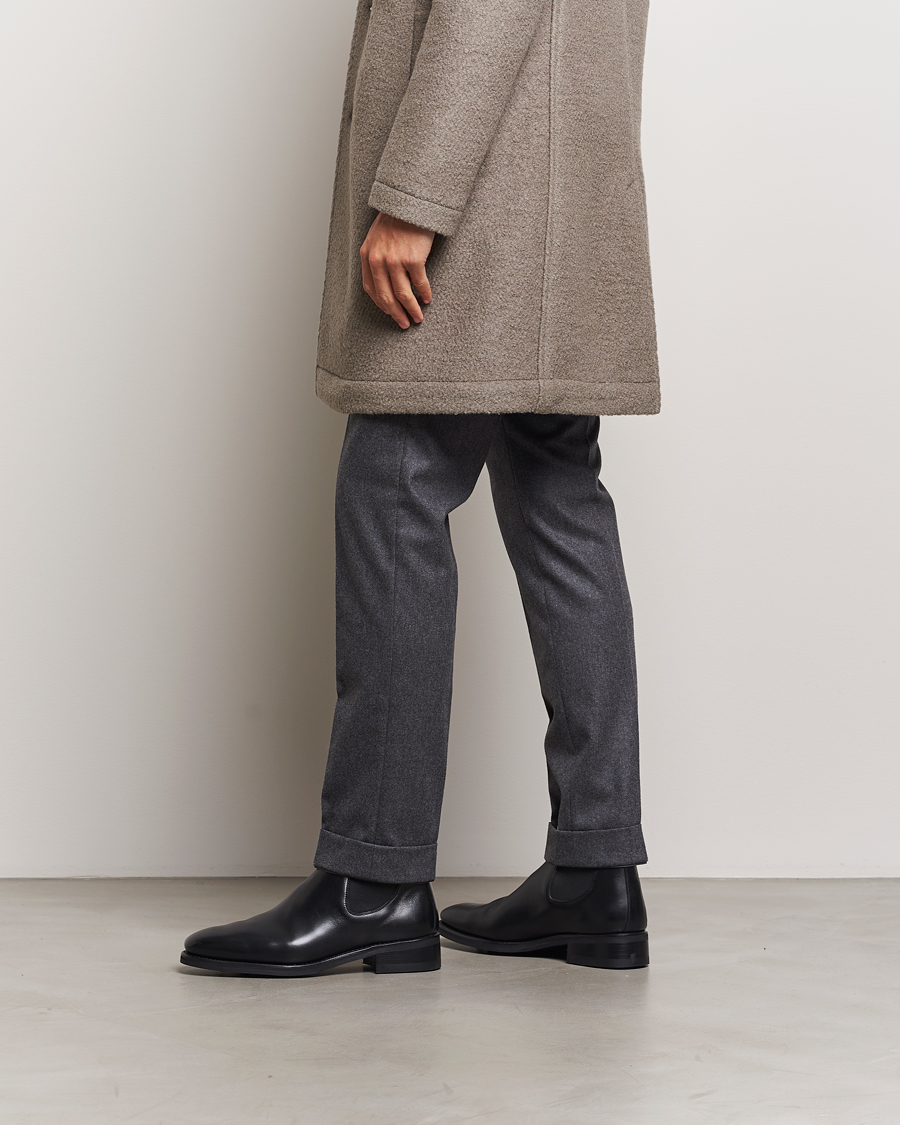 Hombres | Oscar Jacobson Chelsea Boots Black | Oscar Jacobson | Chelsea Boots Black