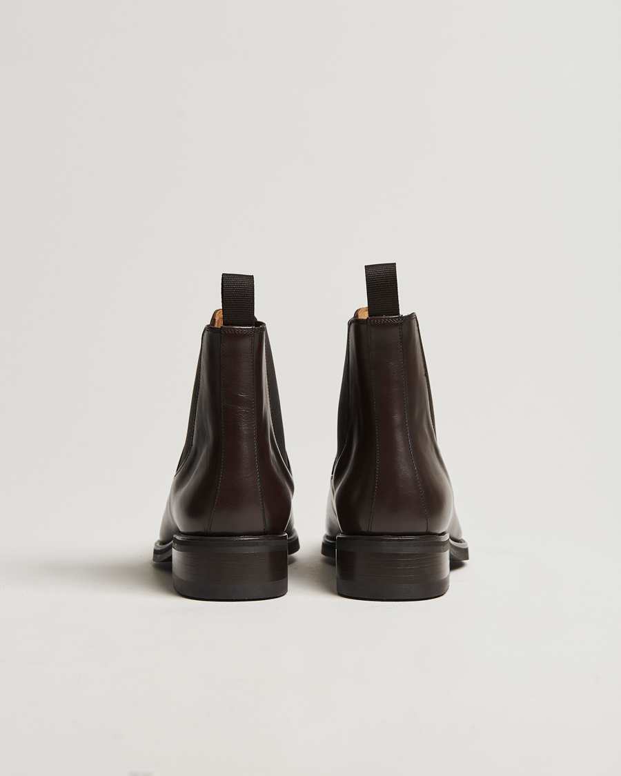 Hombres | Oscar Jacobson Chelsea Boots Dark Mud Brown | Oscar Jacobson | Chelsea Boots Dark Mud Brown