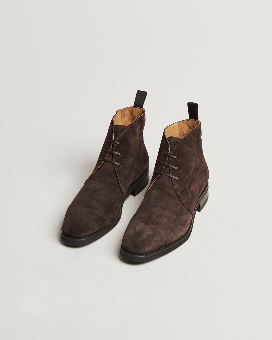 Hombres | Oscar Jacobson Chukka Boots Chocolate Brown | Oscar Jacobson | Chukka Boots Chocolate Brown