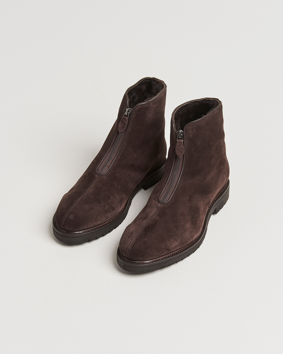 Hombres | Oscar Jacobson Mountain Boots Chocolate Brown | Oscar Jacobson | Mountain Boots Chocolate Brown