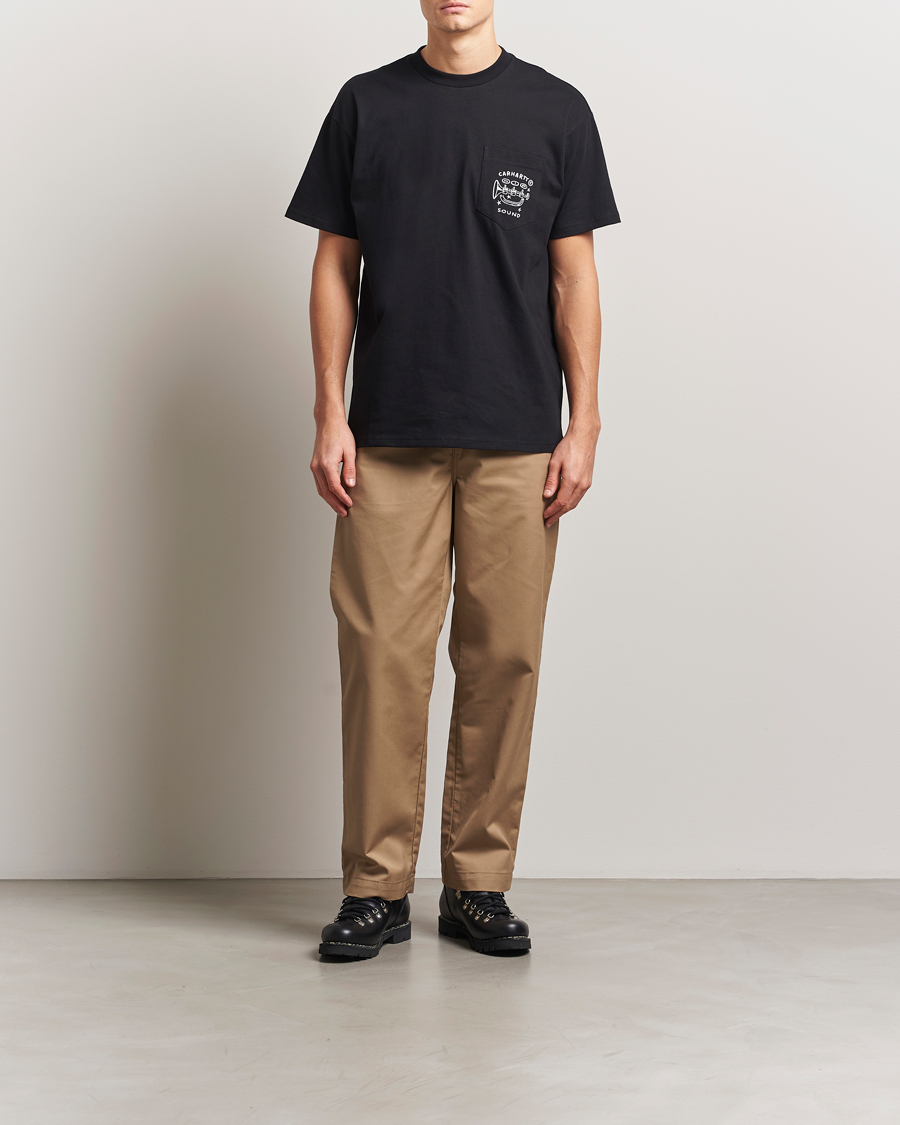 Hombres | Camisetas | Carhartt WIP | Fragment Pocket T-Shirt Black