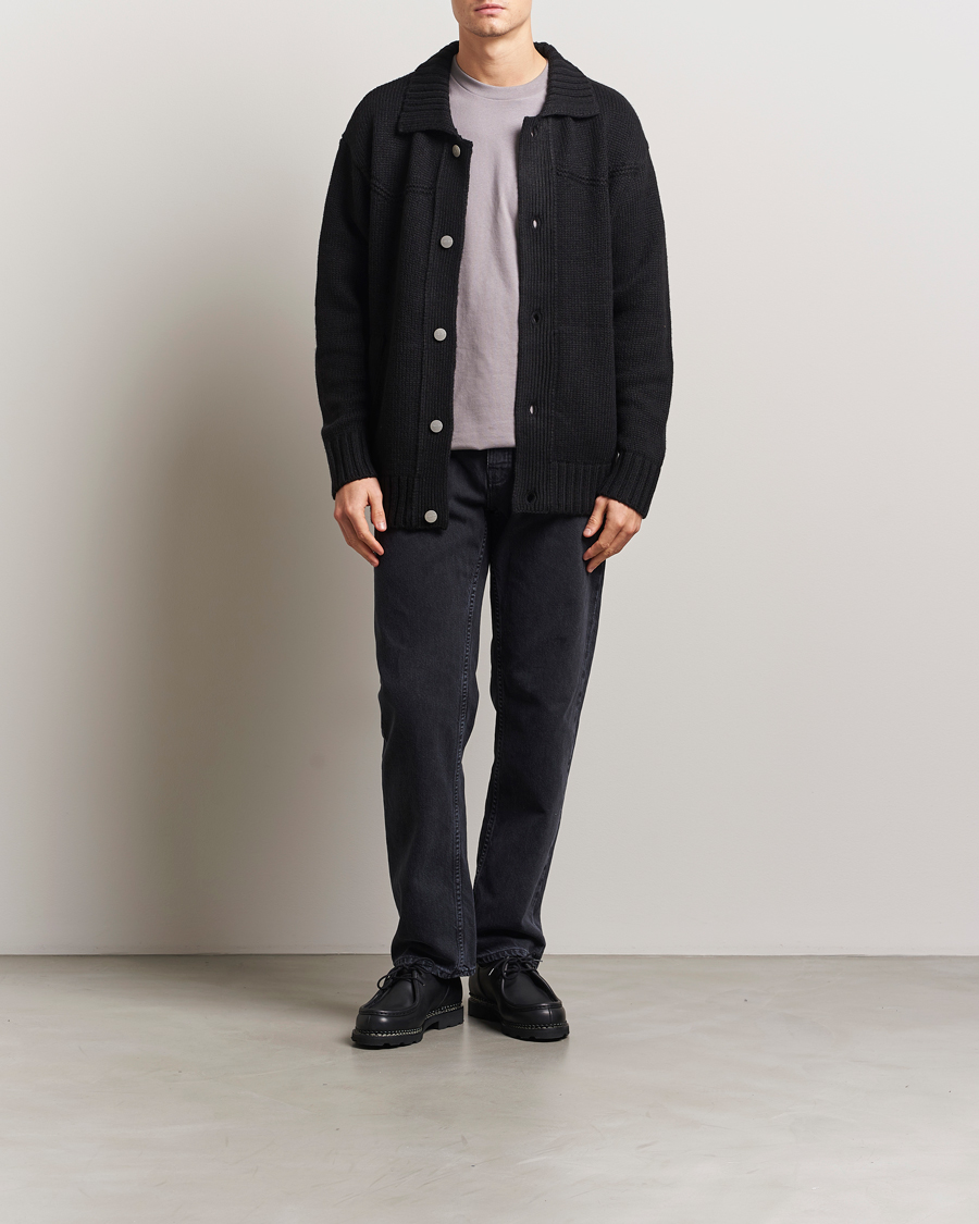 Hombres | Jerséis y prendas de punto | Carhartt WIP | Santa Fe Cardigan Black