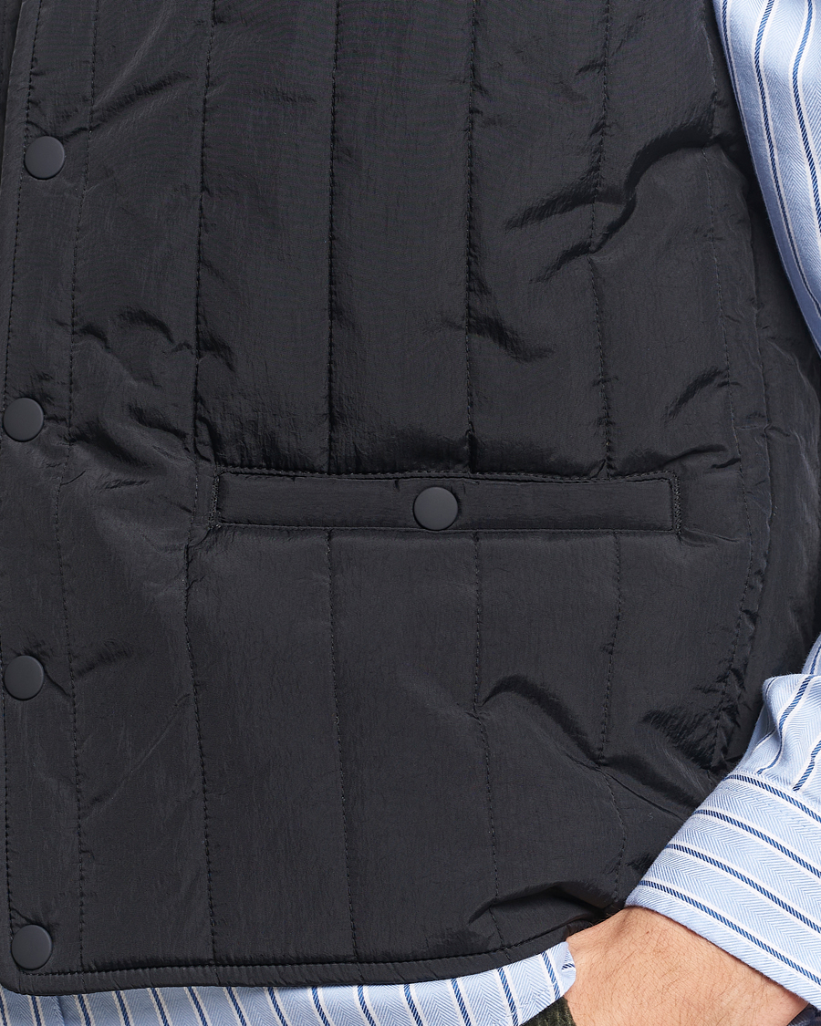 Hombres | Abrigos y chaquetas | LES DEUX | Martin Nylon Paded Vest Black