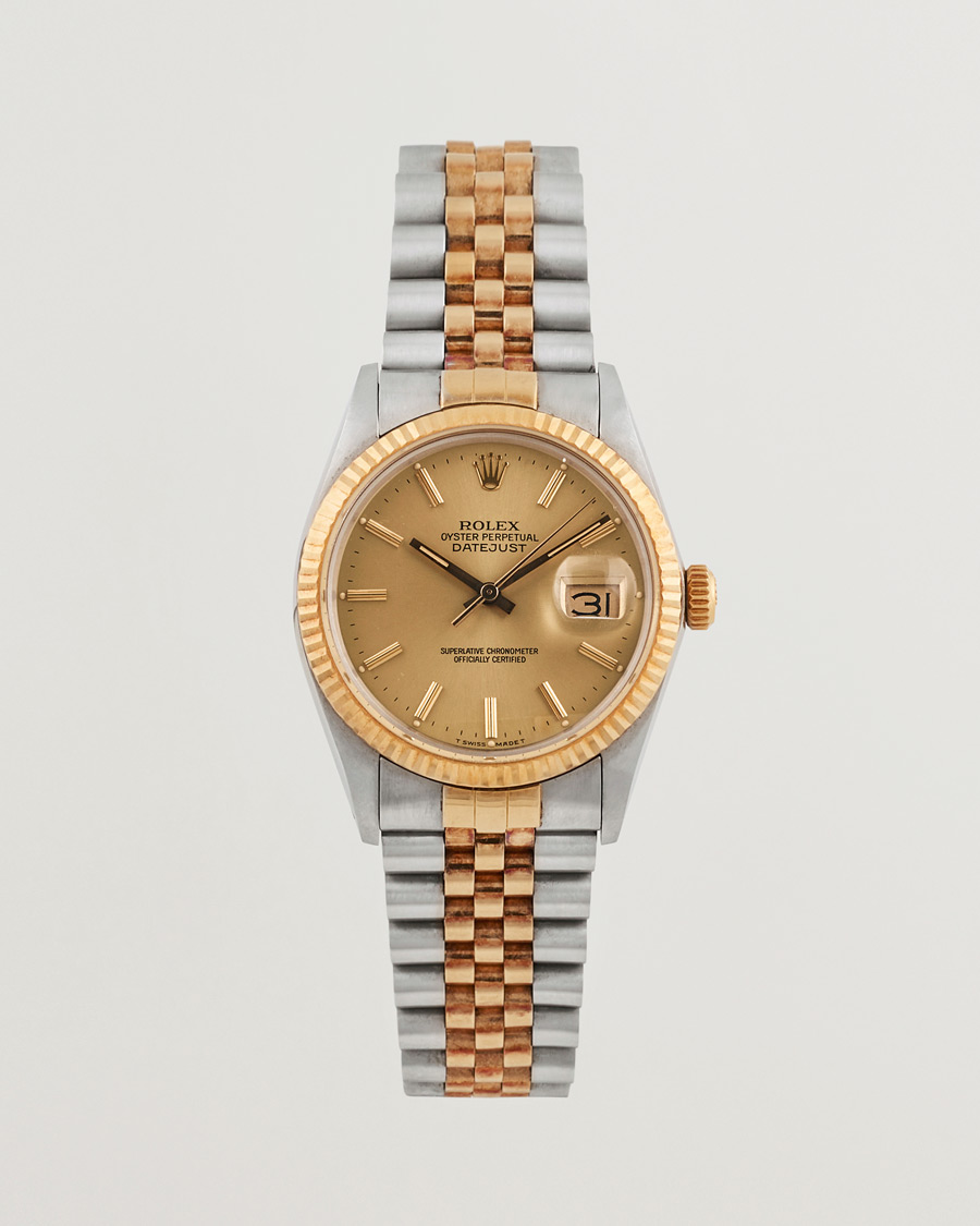 Hombres | Rolex Pre-Owned Datejust 16013 G/S Silver | Rolex Pre-Owned | Datejust 16013 G/S Silver