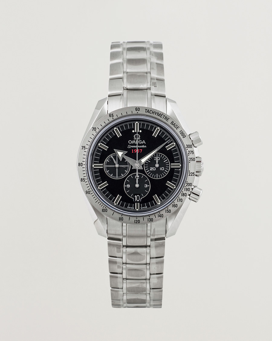 Hombres | Omega Pre-Owned Speedmaster Broad Arrow1957 Co-axial Silver | Omega Pre-Owned | Speedmaster Broad Arrow1957 Co-axial Silver