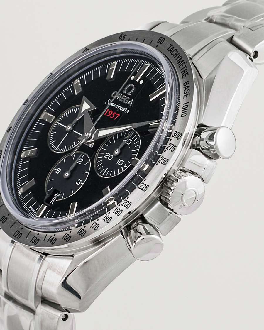 Hombres | Omega Pre-Owned Speedmaster Broad Arrow1957 Co-axial Silver | Omega Pre-Owned | Speedmaster Broad Arrow1957 Co-axial Silver