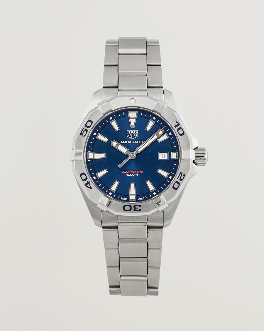 Hombres | Tag Heuer Pre-Owned Aquaracer 300M WBD112 Silver | Tag Heuer Pre-Owned | Aquaracer 300M WBD112 Silver