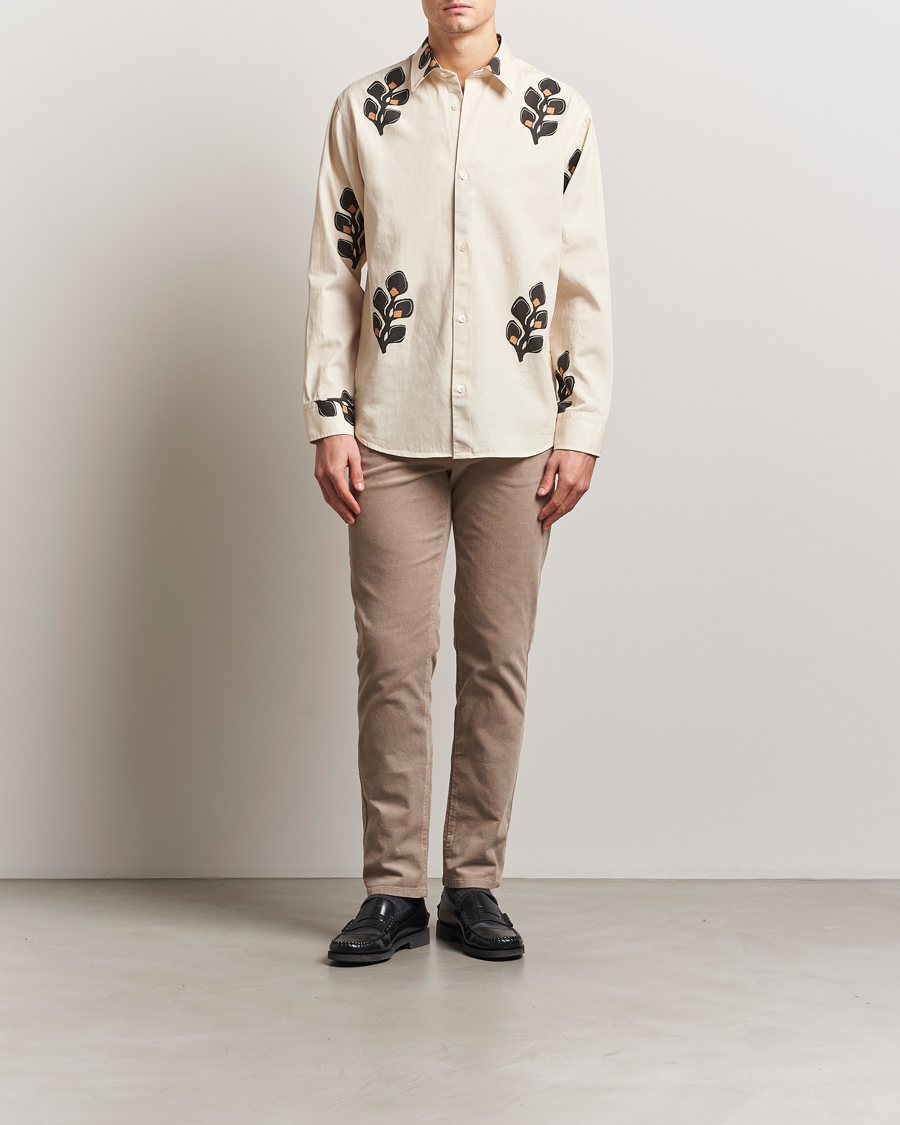 Hombres | Pantalones | NN07 | Tony Corduroy 5-Pocket Pants Timber Wolf