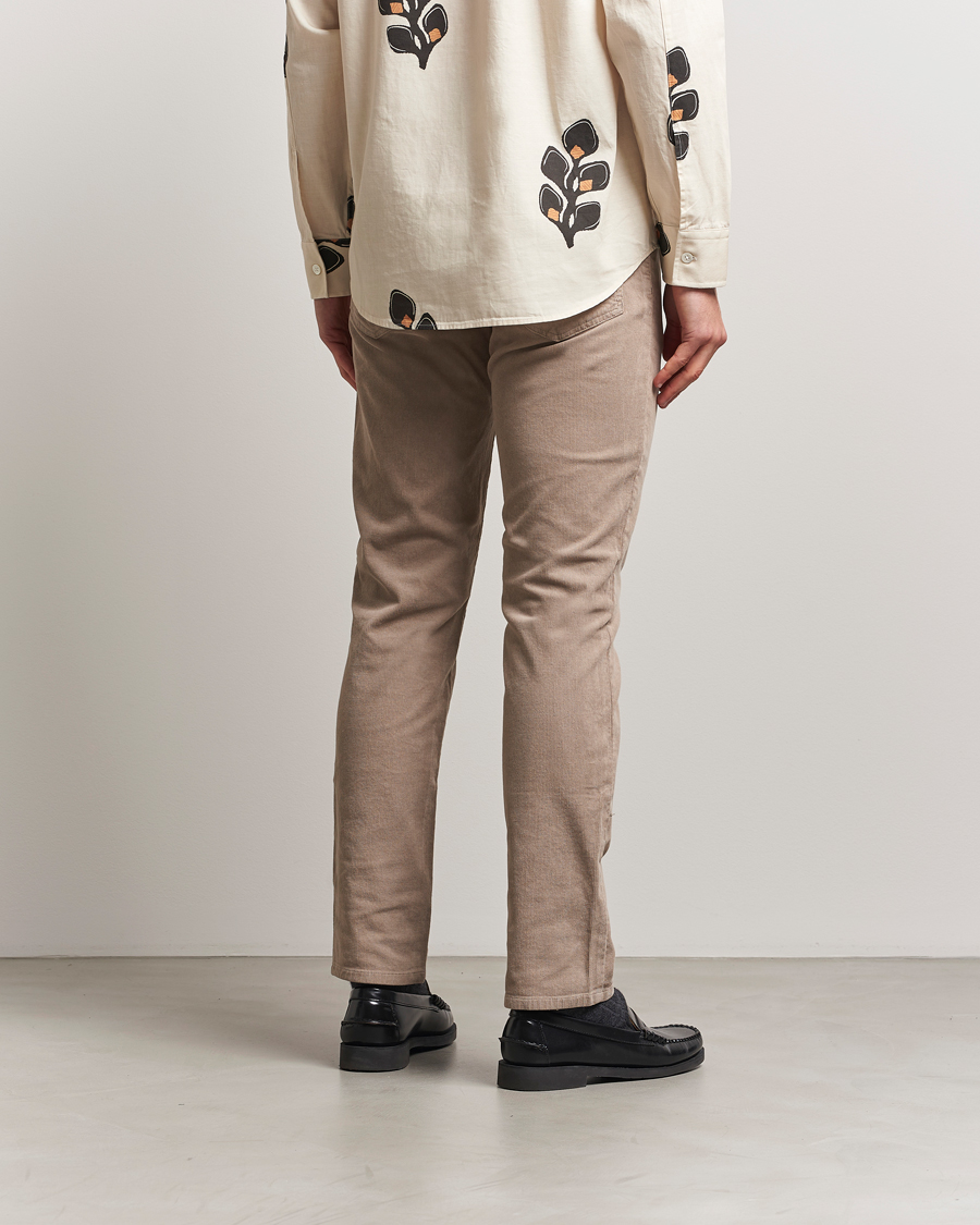 Hombres | Pantalones | NN07 | Tony Corduroy 5-Pocket Pants Timber Wolf