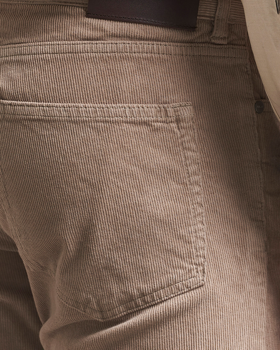 Hombres | Pantalones | NN07 | Tony Corduroy 5-Pocket Pants Timber Wolf