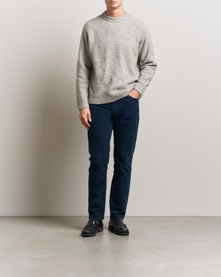 Hombres | Pantalones | NN07 | Tony Corduroy 5-Pocket Pants Navy Blue
