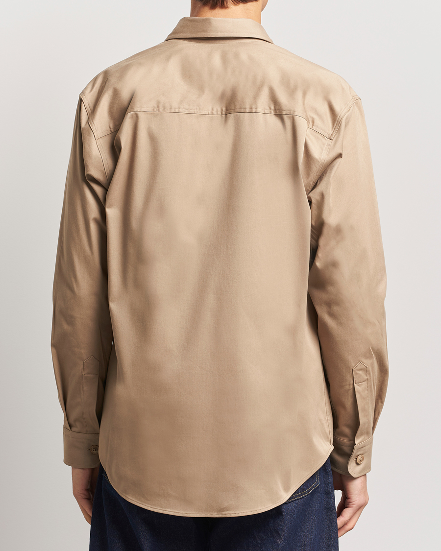 Hombres | Camisas | NN07 | Quinsy Cotton Overshirt Timber Wolf