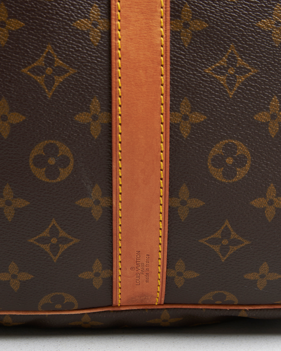 Hombres | Louis Vuitton Pre-Owned Keepall Bandoulière 60 Monogram Silver | Louis Vuitton Pre-Owned | Keepall Bandoulière 60 Monogram Silver