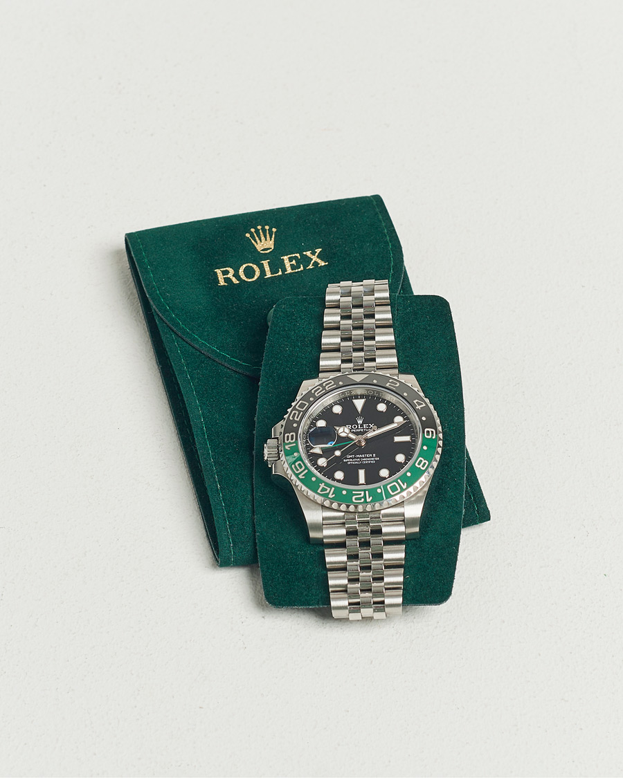 Hombres | Rolex Pre-Owned GMT-Master II Sprite 126720VTNR Silver | Rolex Pre-Owned | GMT-Master II Sprite 126720VTNR Silver