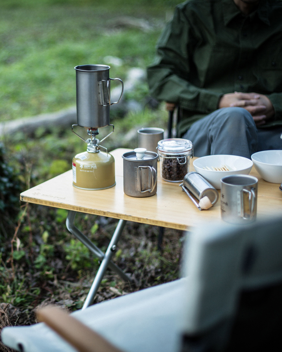 Hombres | Outdoor living | Snow Peak | French Press Coffee Maker Titanium