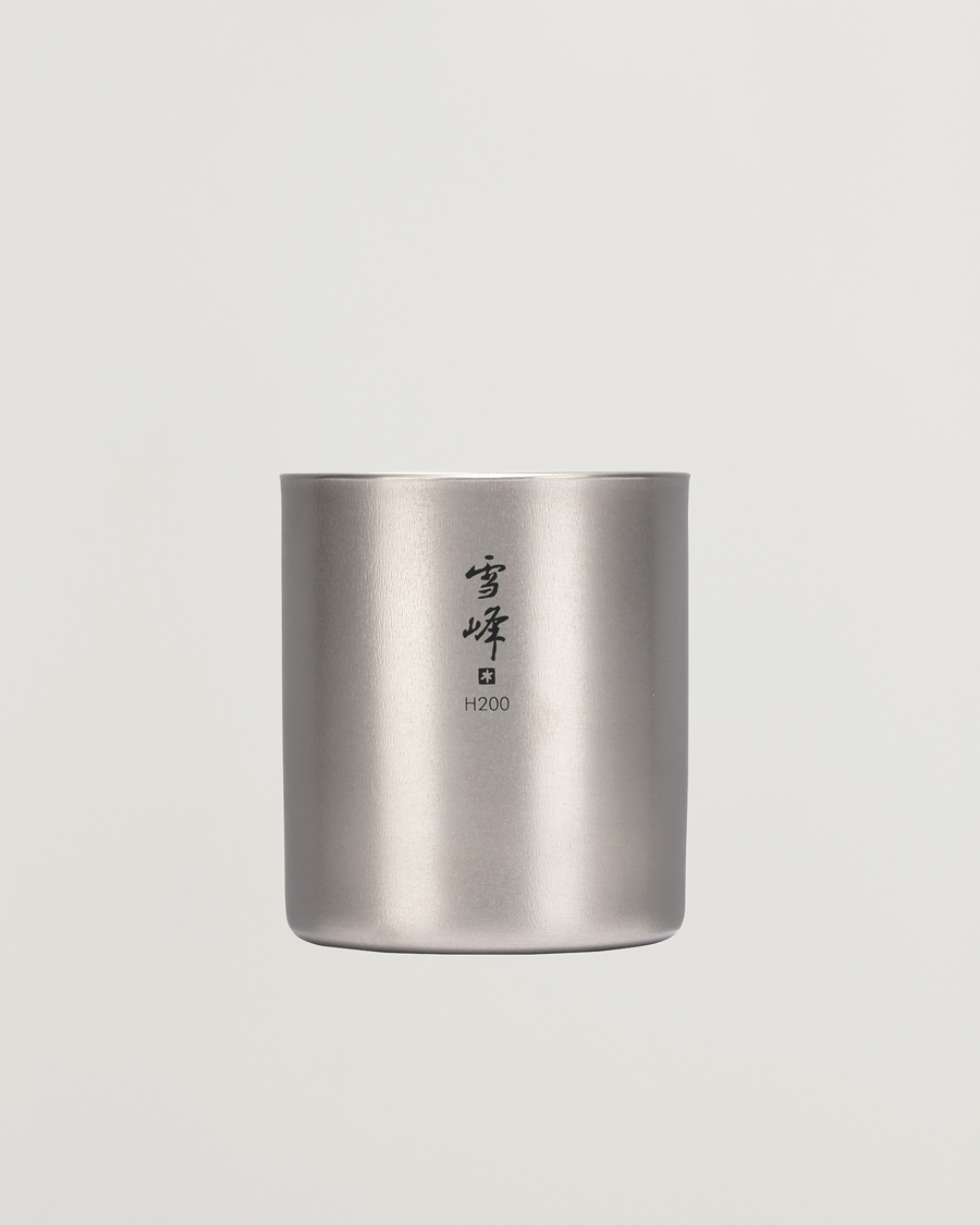 Hombres | Outdoor living | Snow Peak | Double Wall Stacking Mug 200 Titanium